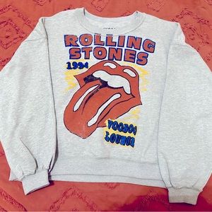 Urban Outfitters Rolling Stones Graphic Sweatshirt